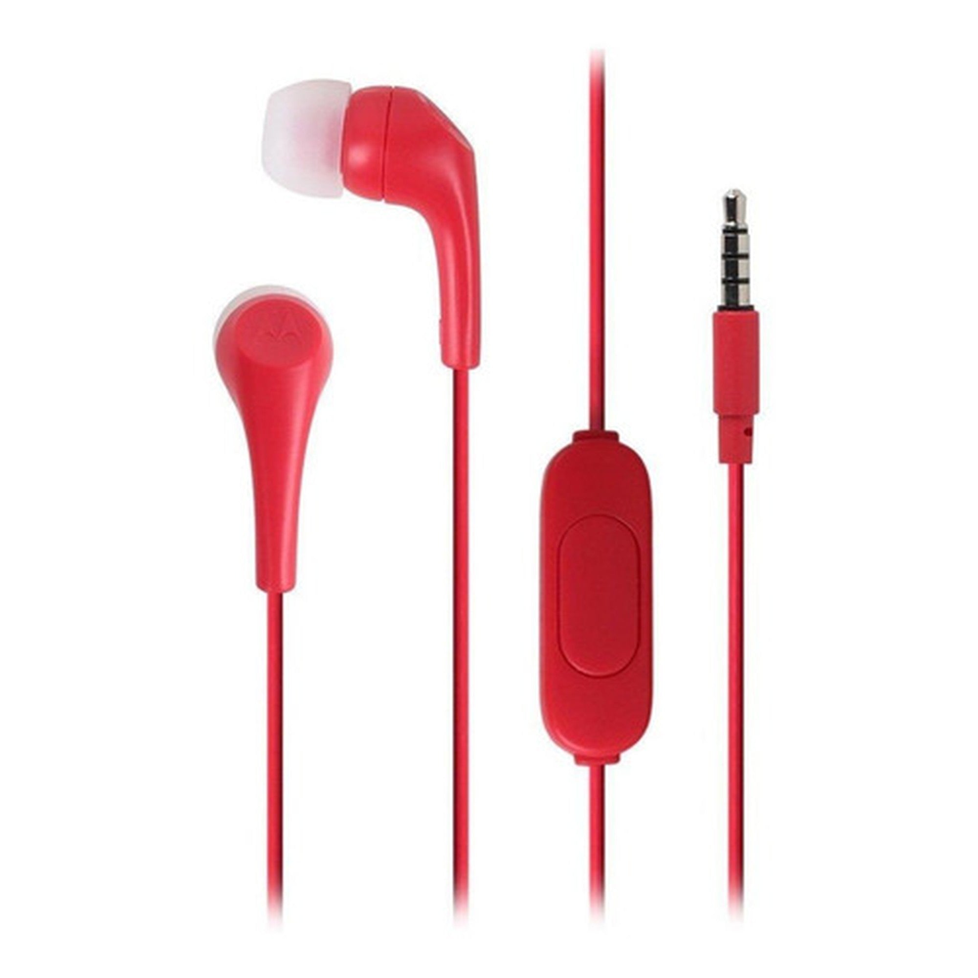 Audífonos In-ear Motorola Earbuds 2 Rojo - calle colectivo
