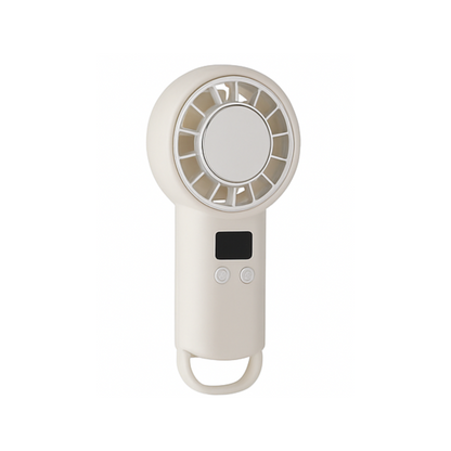 Ventilador Portátil con Pantalla Digital Recargable con Clip