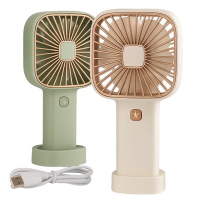 Ventilador Portátil Recargable de Mano y Escritorio USB MS-121 - ventilador portátil
