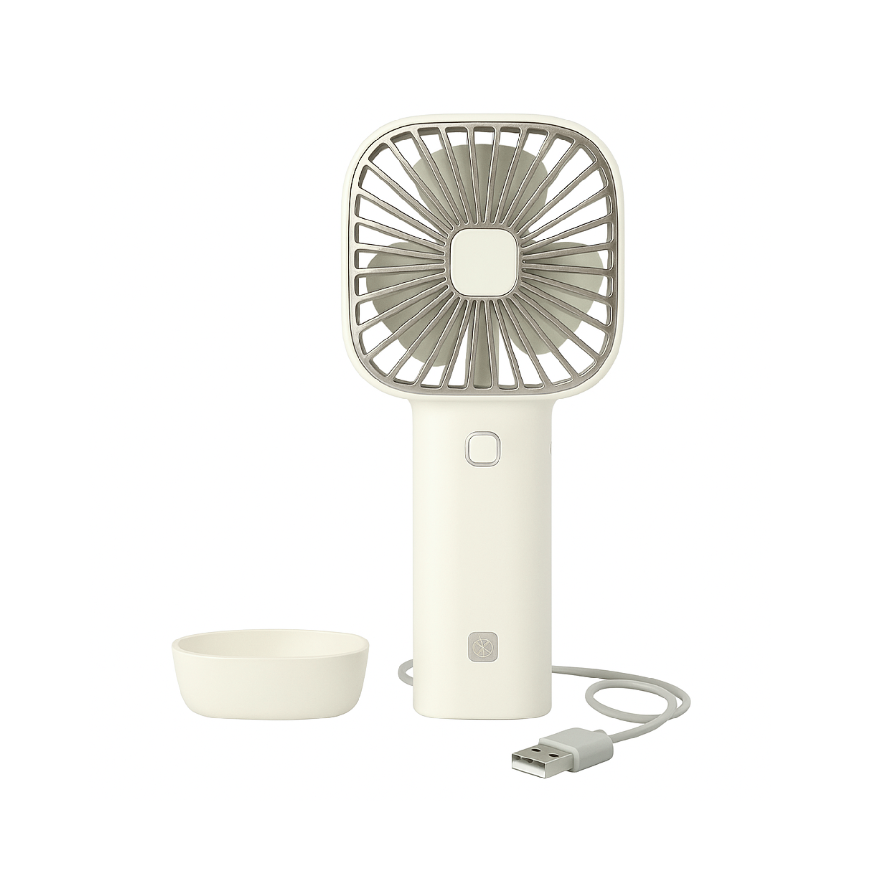 Ventilador Portátil Recargable de Mano y Escritorio USB MS-121