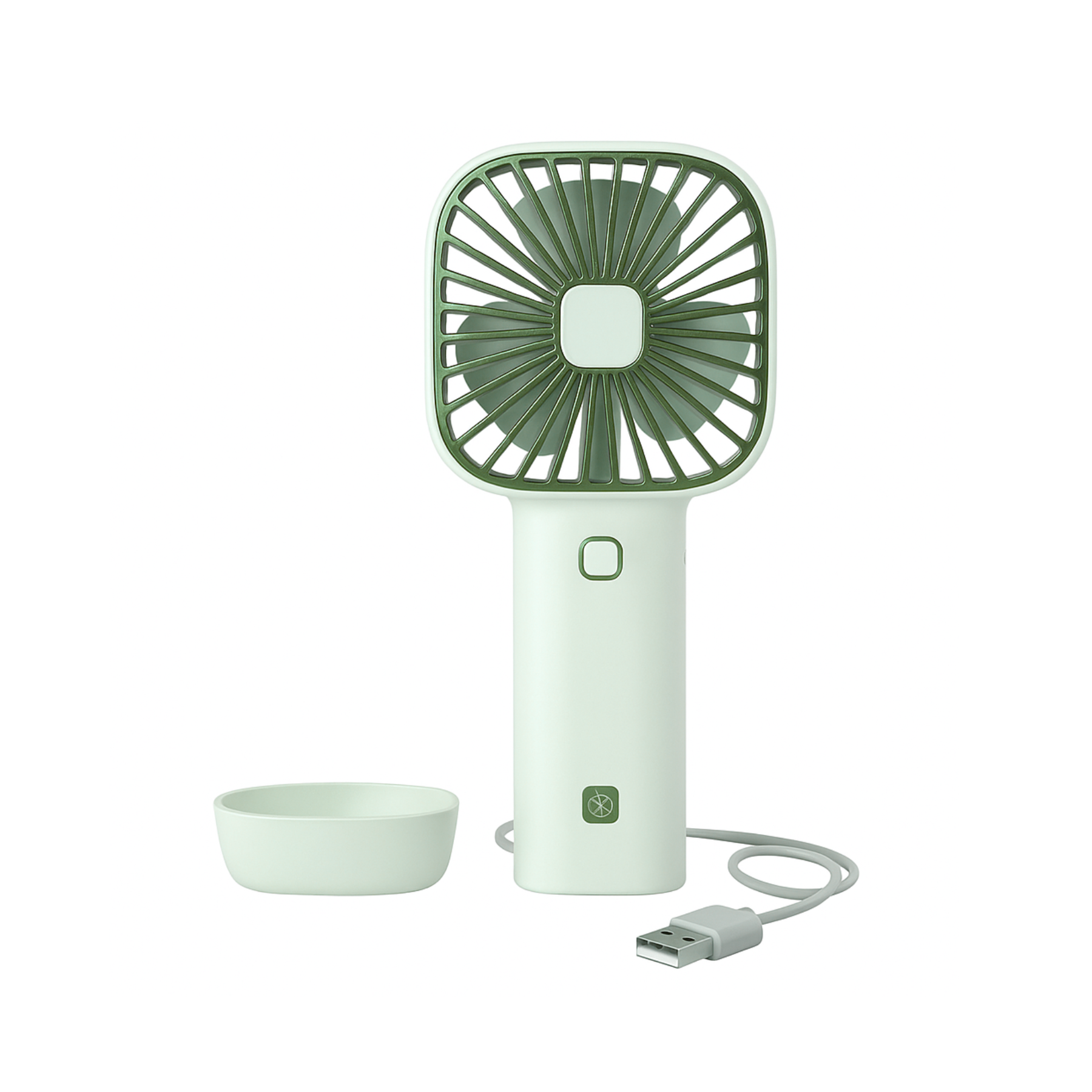 Ventilador Portátil Recargable de Mano y Escritorio USB MS-121