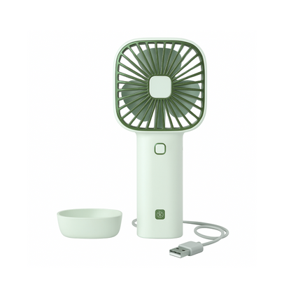 Ventilador Portátil Recargable de Mano y Escritorio USB MS-121