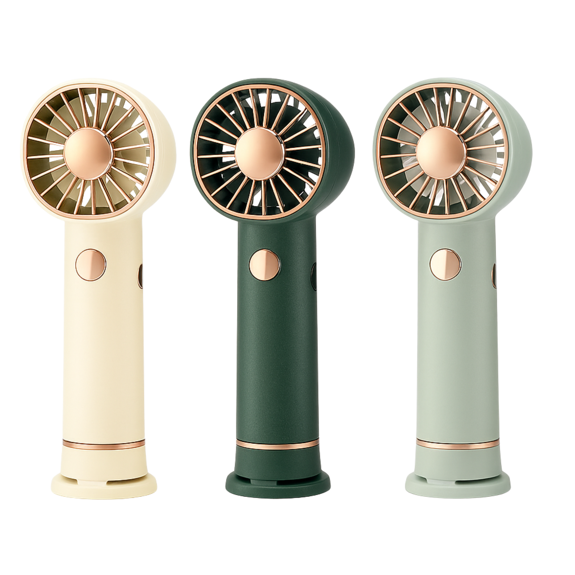 Ventilador Portátil Recargable Hurricane con Soporte - ventilador portátil