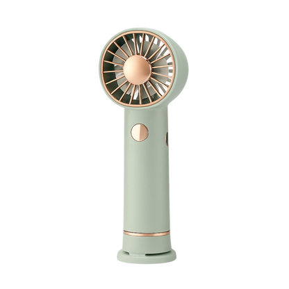 Ventilador Portátil Recargable Hurricane con Soporte
