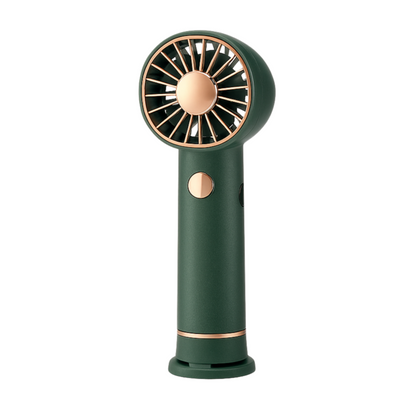 Ventilador Portátil Recargable Hurricane con Soporte