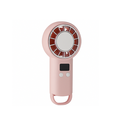 Ventilador Portátil con Pantalla Digital Recargable con Clip