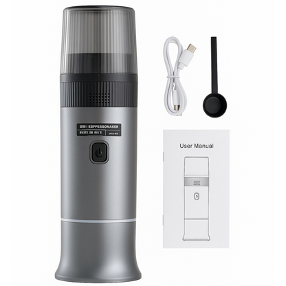 Cafetera Portátil Espresso Maker 3 en 1 Recargable - cafetera espresso