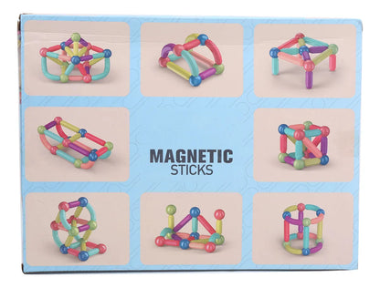Set de Construcción Magnética 64 Piezas - STEM Educativo