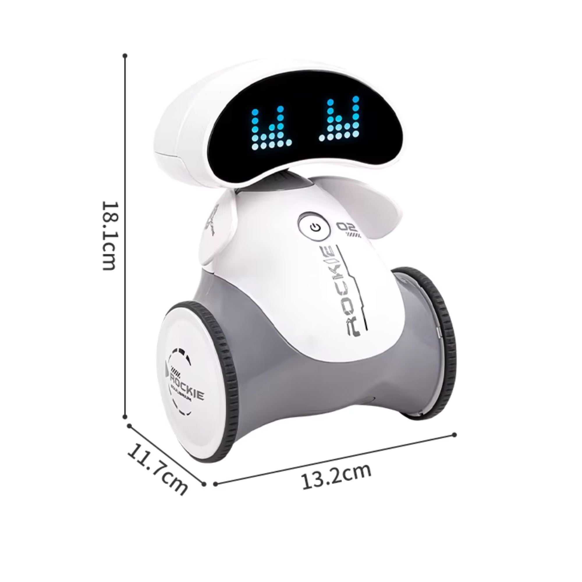 Robot Interactivo Rockie a Control Remoto con Auto-Balance