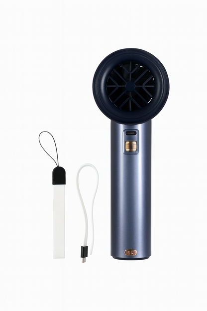 Ventilador Portátil de Mano Recargable USB-C sin Aspas