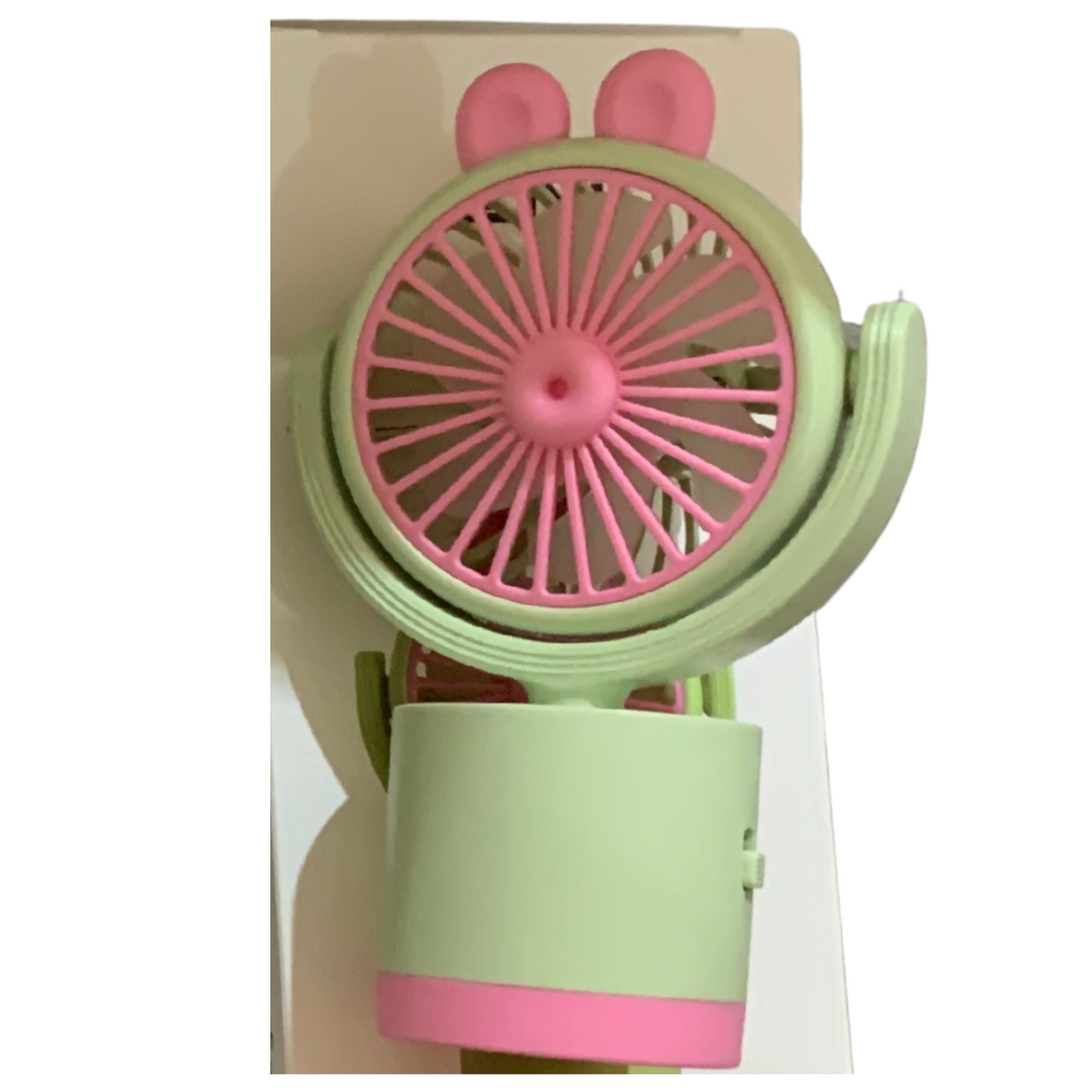 Ventilador Portátil USB Orejitas 4 Colores – Mini Silencioso