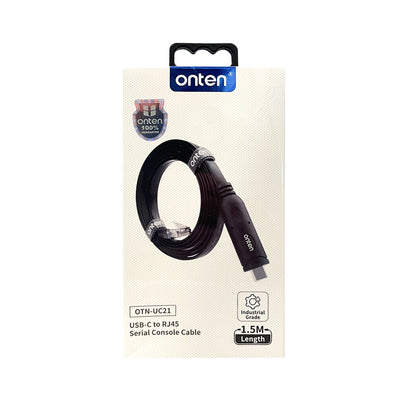 Cable consola USB-C a RJ45 1.5 m Onten OTN-UC21