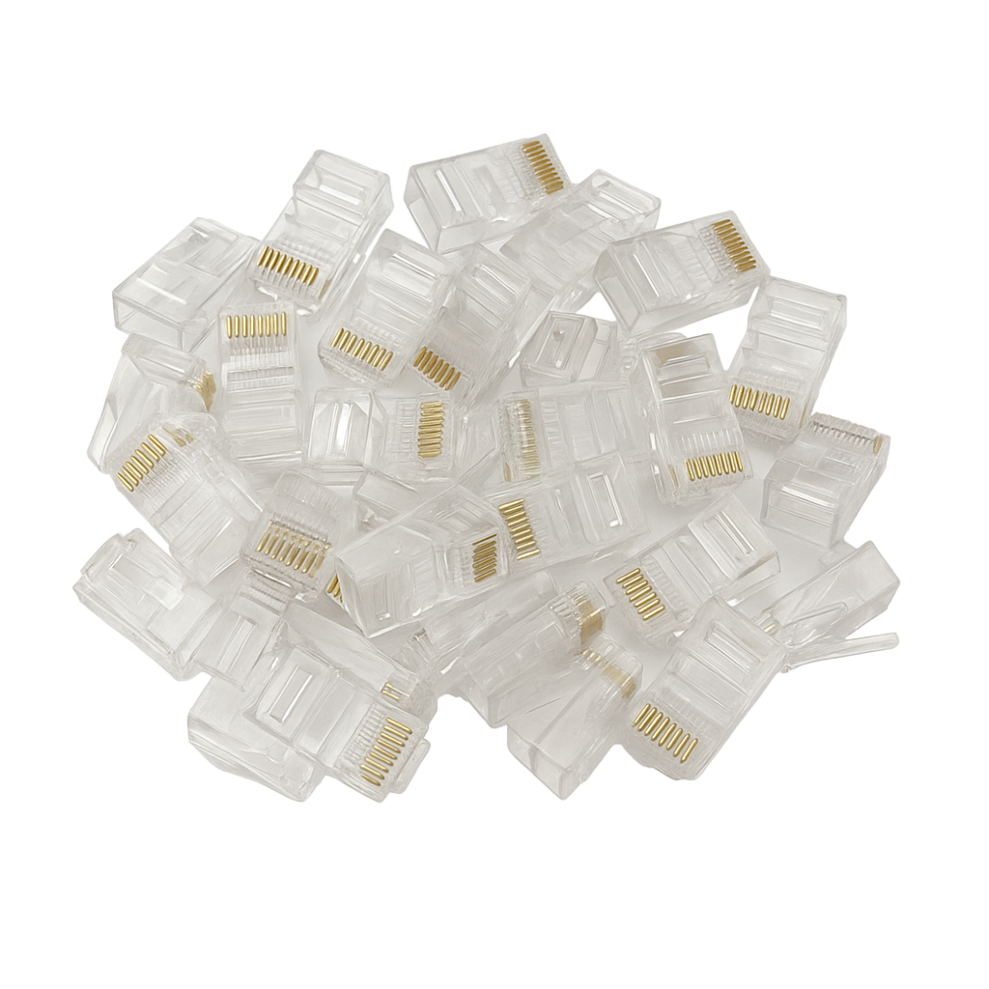 Optimiza tus instalaciones de red con el Pack de 100 conectores RJ45 Cat6
