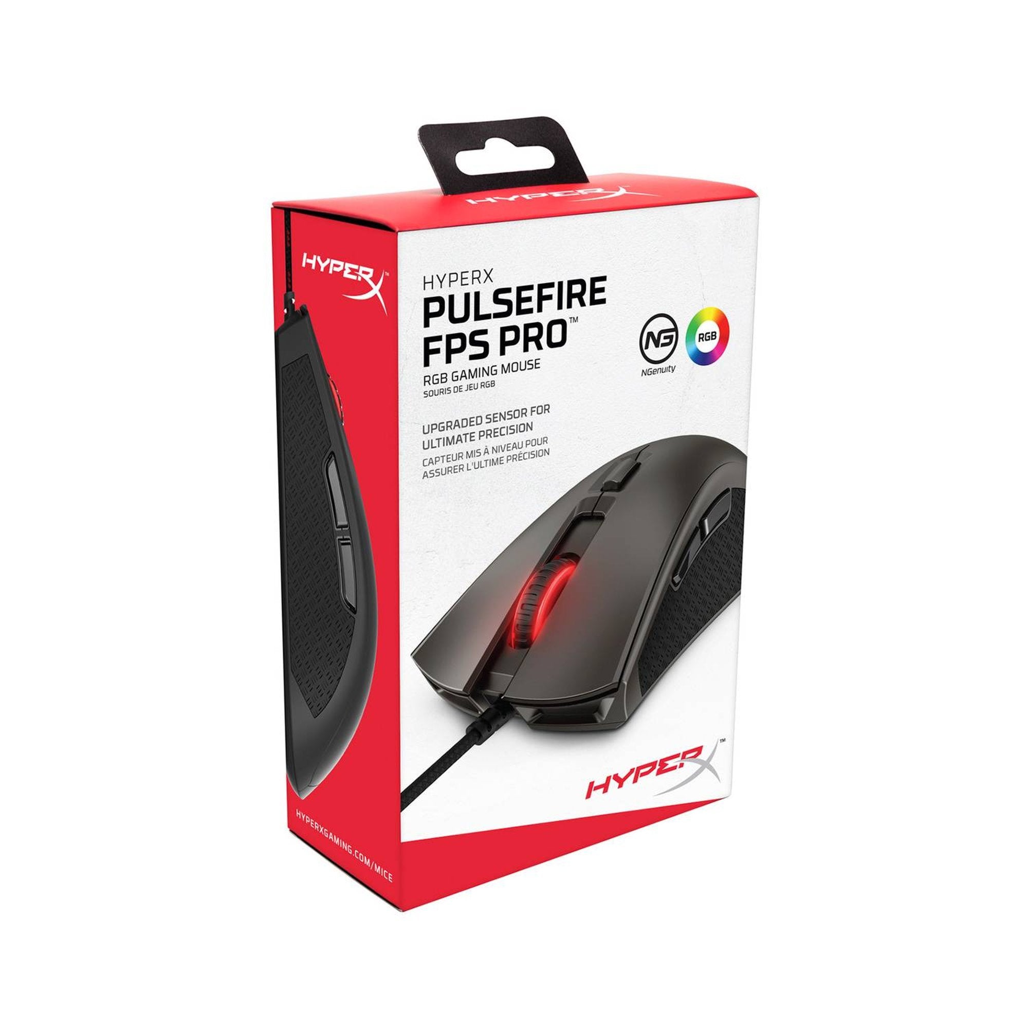 Mouse Gamer RGB Hyperx Pulsefire Fps Pro Negro - mouse gamer