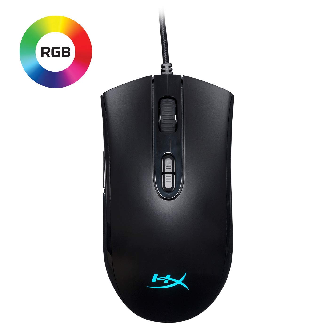 Mouse Gamer RGB Hyperx Pulsefire Fps Pro Negro - mouse gamer