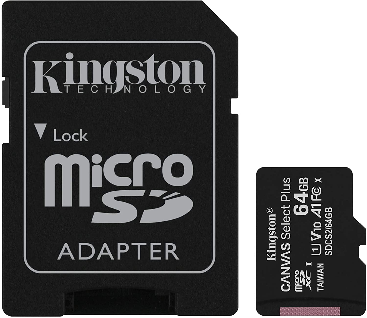 Tarjeta De Memoria 64GB Kingston Sdcs2 Canvas Select