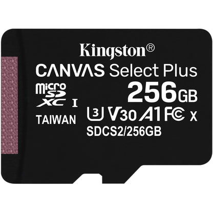 Tarjeta De Memoria 256GB Kingston Canvas Select