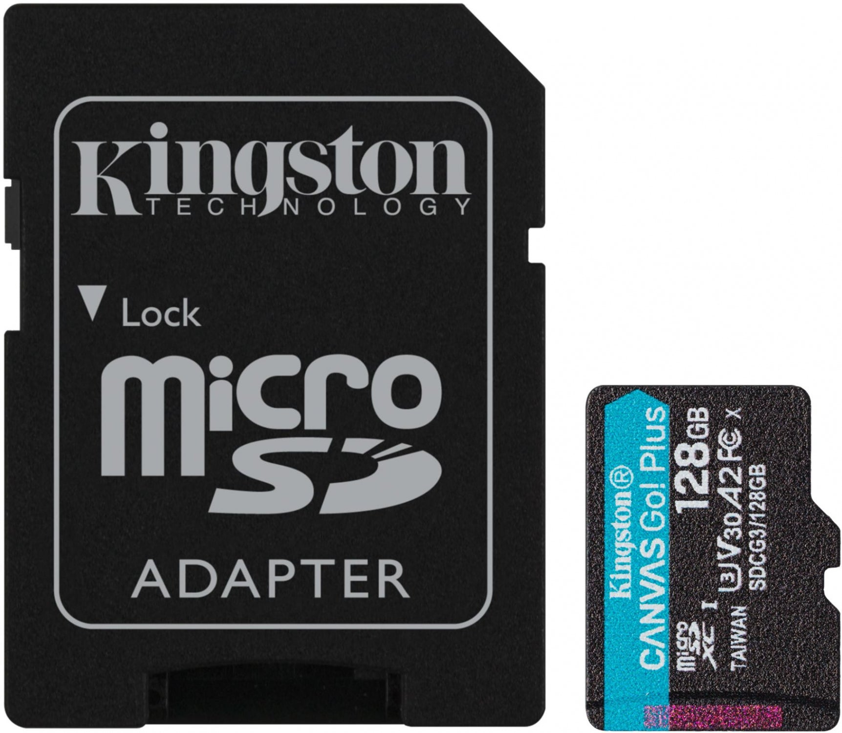 Memoria MicroSD 128GB Canvas Go Plus SDCG3/128GB - tarjeta memoria