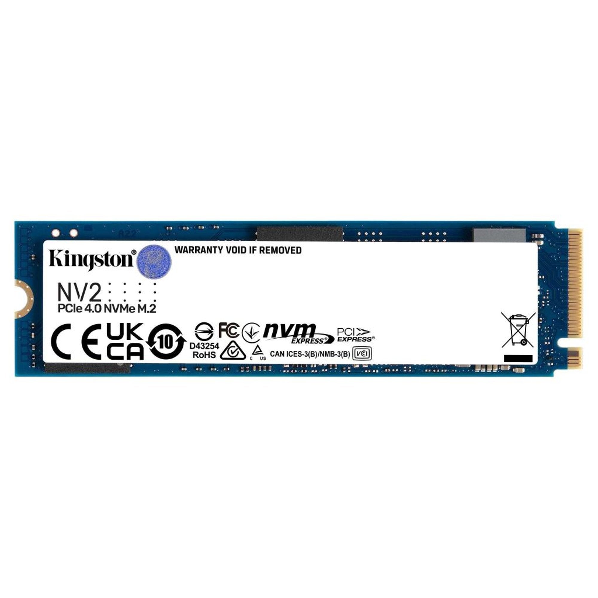 Disco Solido Ssd M.2 500G Nvme Kingston Nv2 Pcie 4.0 - kingston nvme