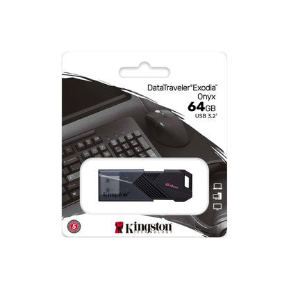 Pendriver 64GB USB 3.2 Datatraveler Exodia Onyx DTXON/64GB
