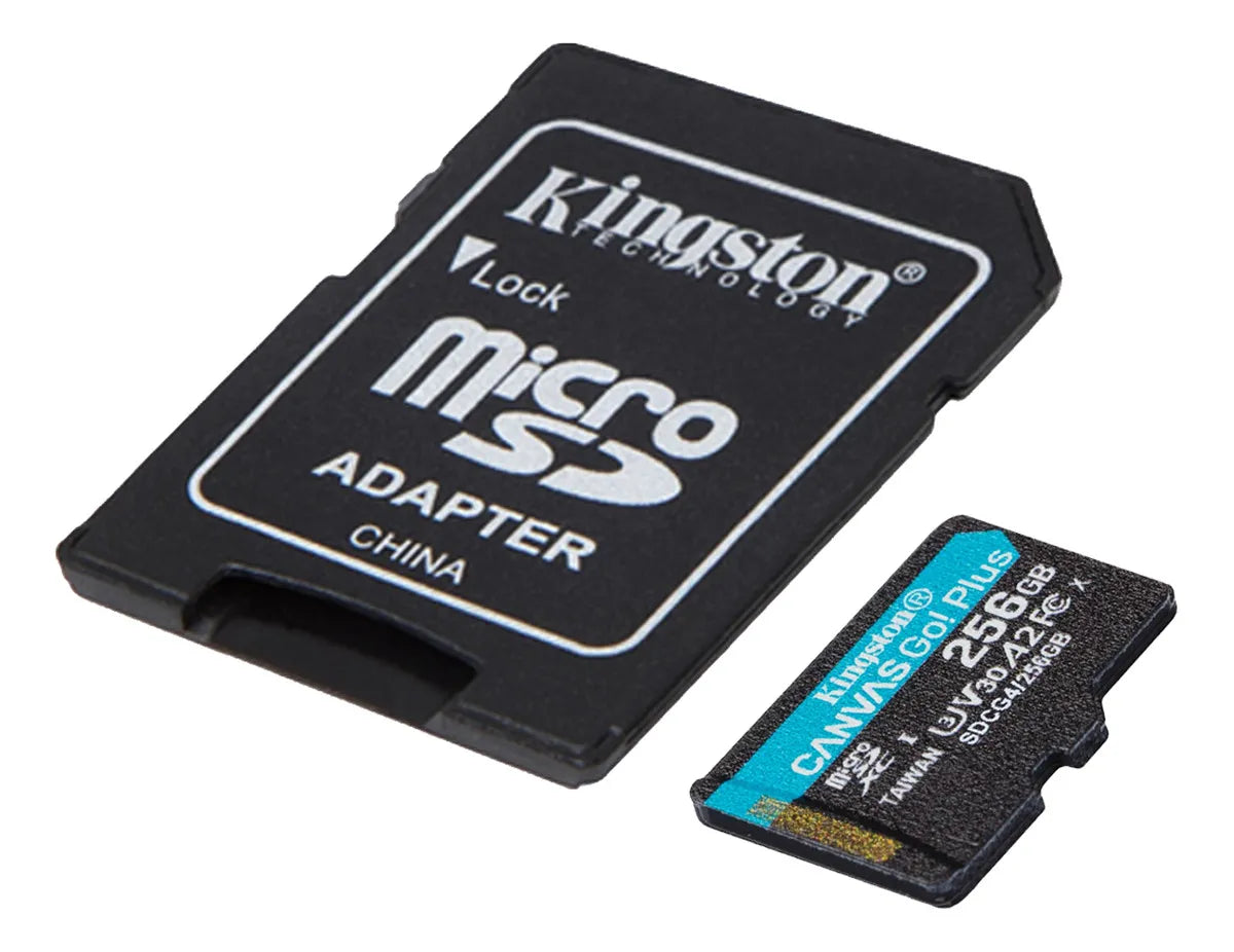 Memoria Microsd Kingston Canvas Go Plus Gen4 256gb 200mb/s