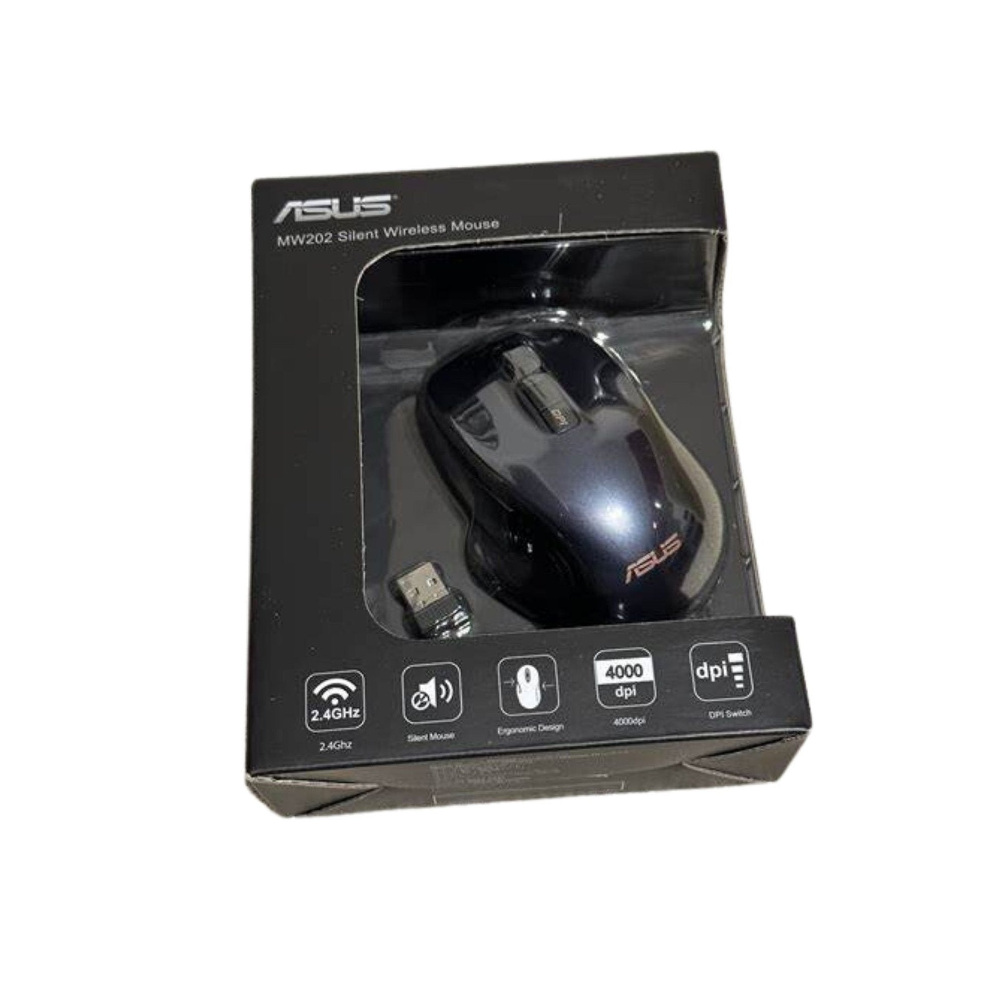 Mouse Inalámbrico Asus MW202 2.4 GHz Wireless - ratón inalámbrico