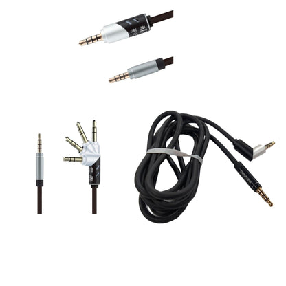 Cable de Audio Auxiliar Macho a Macho con Rotación 1.5Mts - calidad sonido