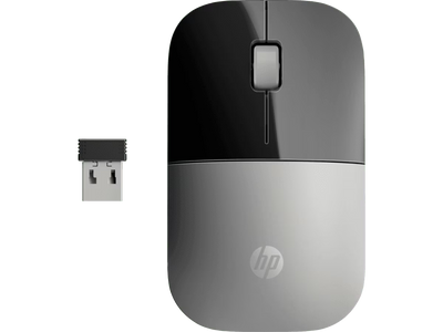Mouse HP Dual Z3700 inalámbrico plateado