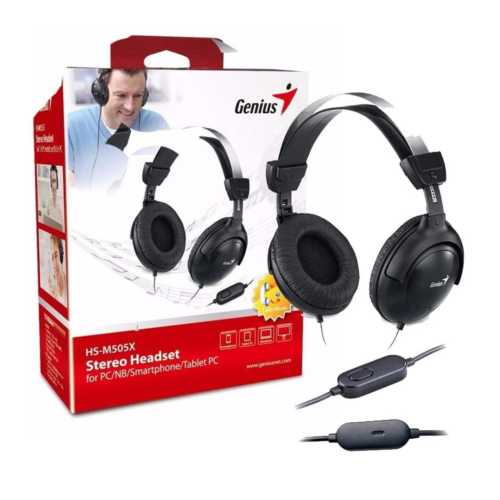 Audífono con Micrófono Genius HS-M505X - descubre calidad