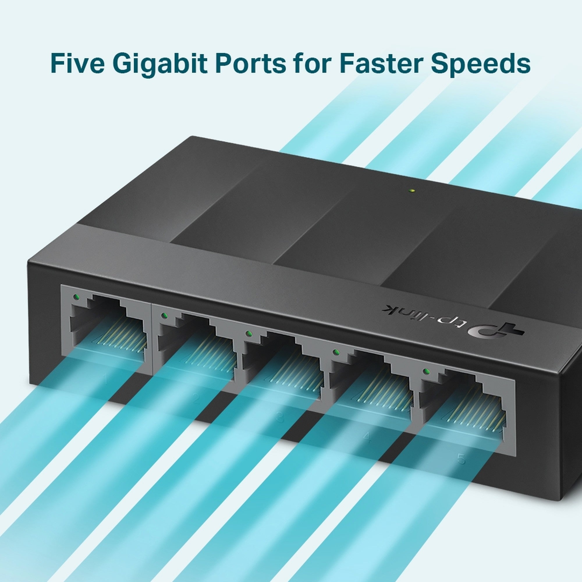 Switch TP-Link LS1005G 5 Puertos Gigabit Plug & Play
