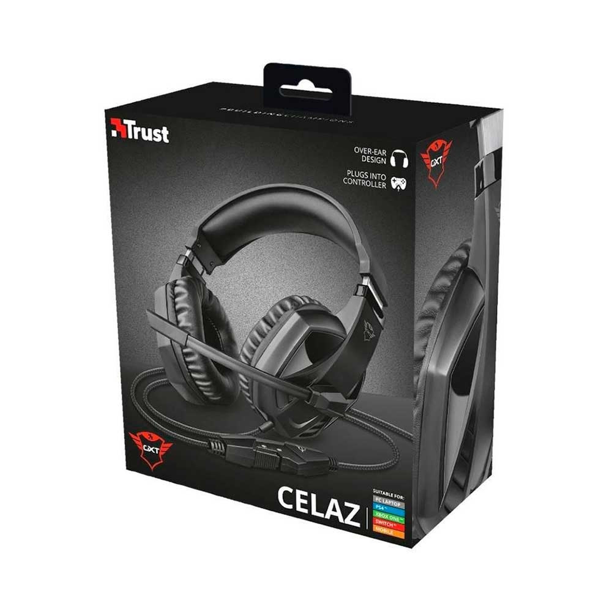 Audifonos Gamer Trust Gxt 412 Celaz - audífonos gamer