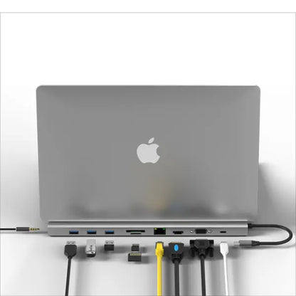 Adaptador Multipuerto USB C 10 en 1 UL-ADC101 Ulink Alta Cal - adaptador multipuerto