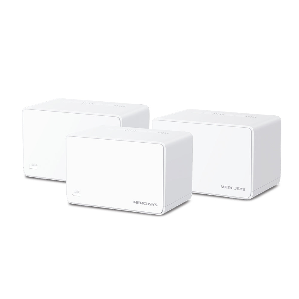 Imagen de Router Repetidor Sistema WiFi 6 Mesh Halo H80x Pack de 3 Cable Dispositivos