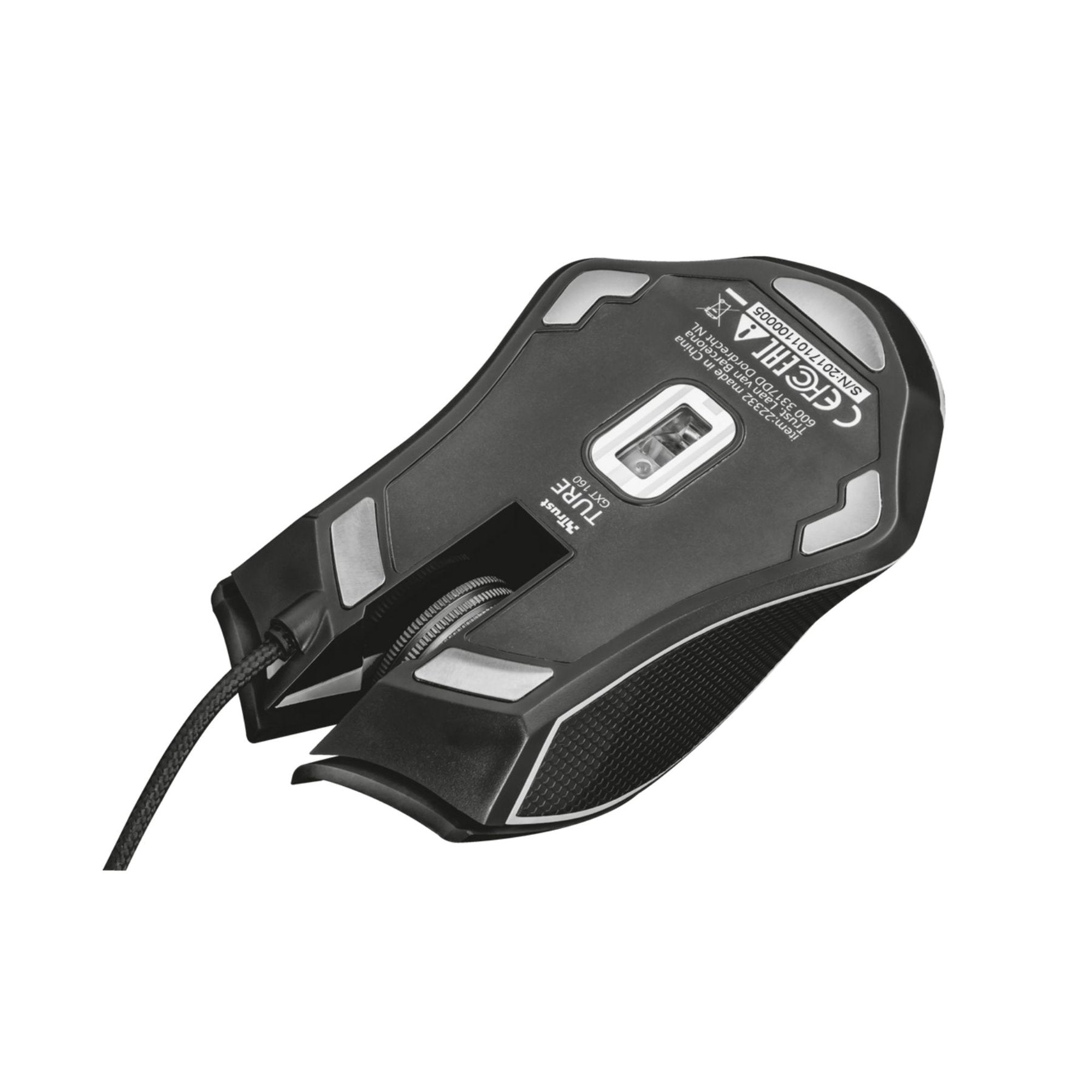 Mouse Gamer Trust Gxt 160 Ture 4000dpi con Luz RGB - mouse gamer