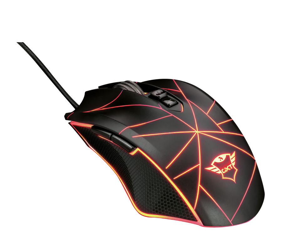 Imagen de Mouse Gamer Trust Gxt 160 Ture 4000dpi con Luz RGB