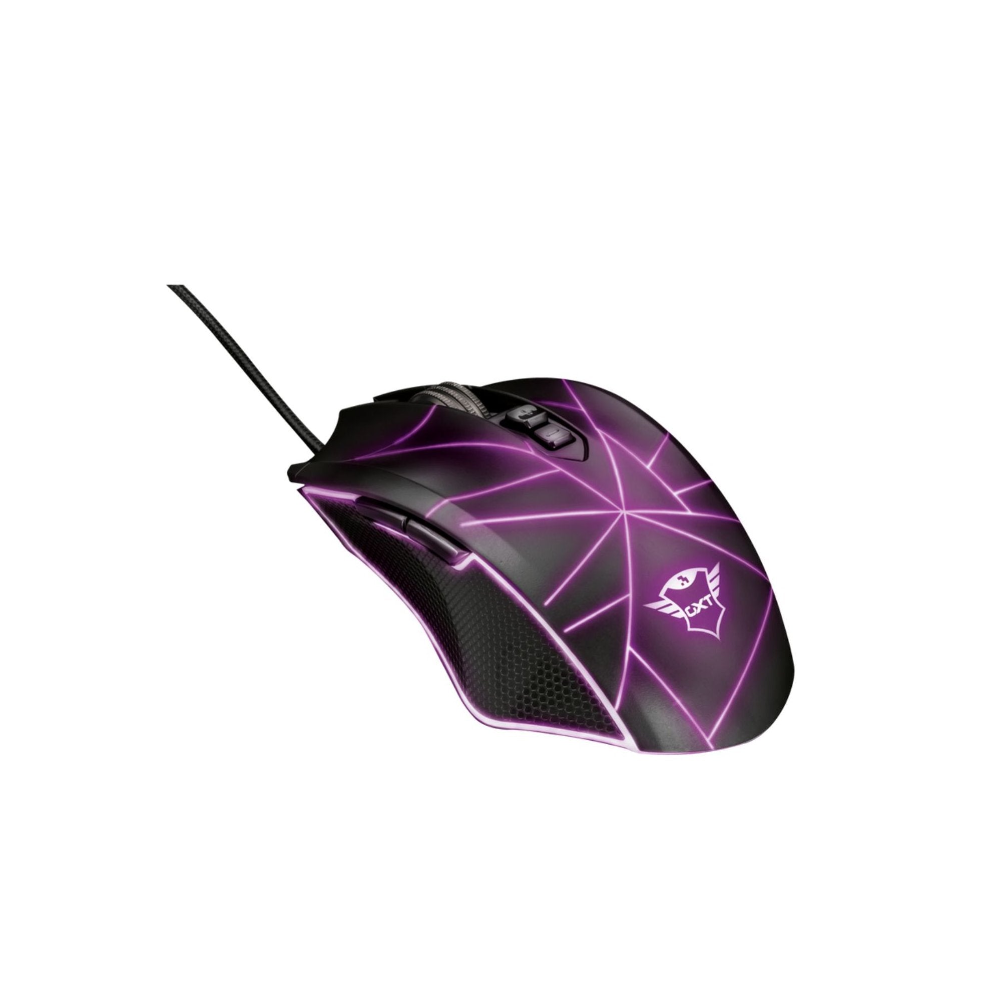 Mouse Gamer Trust Gxt 160 Ture 4000dpi con Luz RGB - mouse gamer