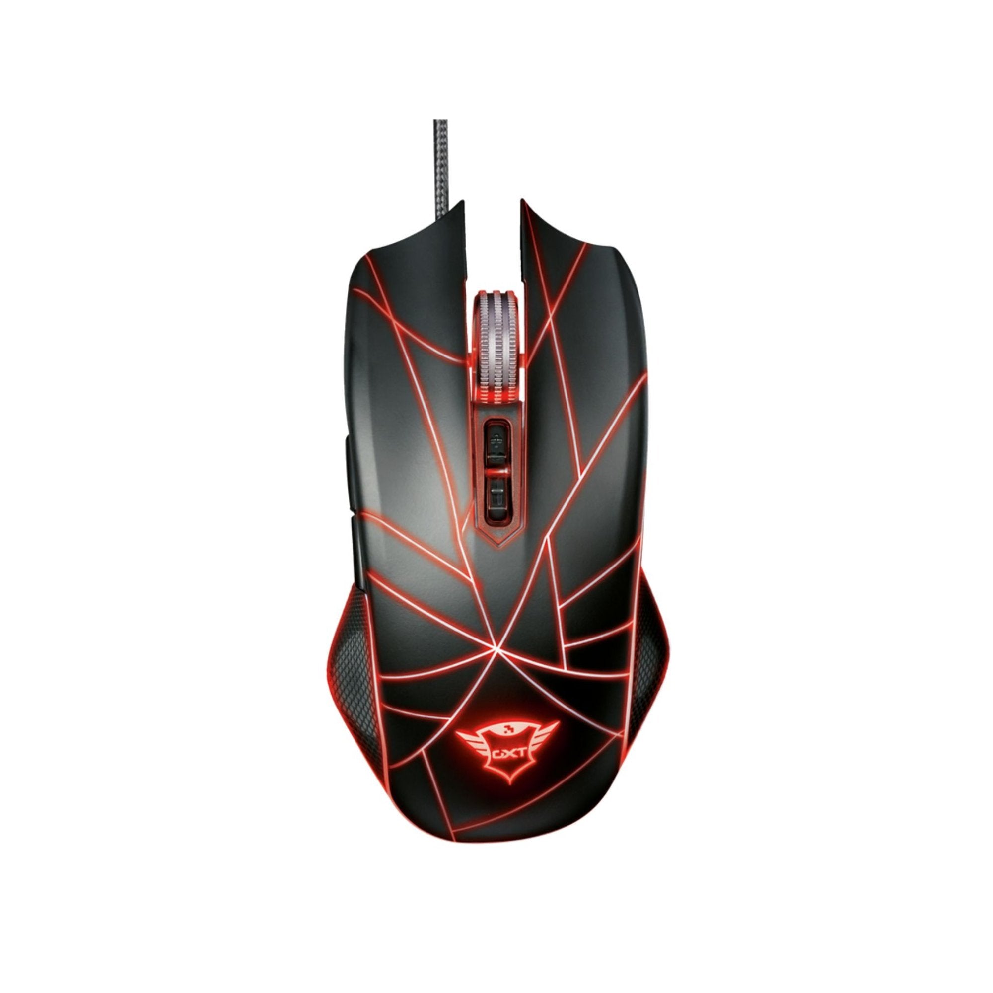 Mouse Gamer Trust Gxt 160 Ture 4000dpi con Luz RGB - mouse gamer