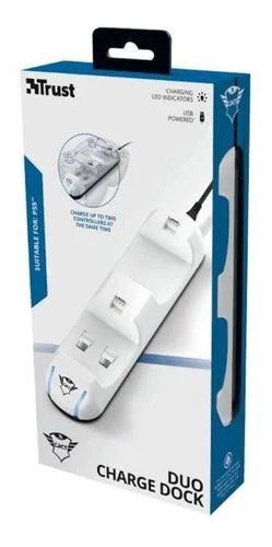 Cargador De Mandos Inalámbricos Para Ps5 Trust Gxt 251 Usb - cargador mandos