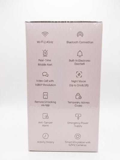 Cerradura Inteligente Reconocimiento Facial EZVIZ DL50FVS