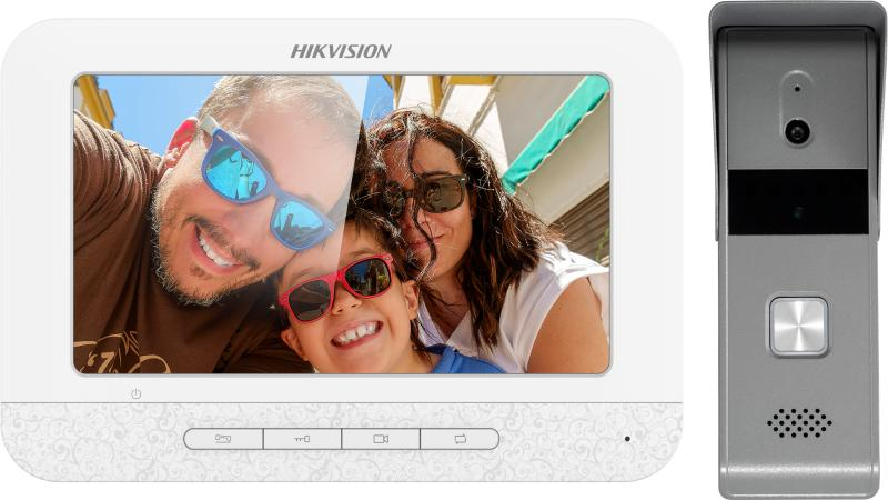 Video Portero Analogo con Pantalla Interior Hikvision KS-KIS - intercomunicador video