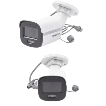 Cámara Bullet 1080p Colorvu Lf 2.8mm Metálica con Audio - modelo 2ce10df0t