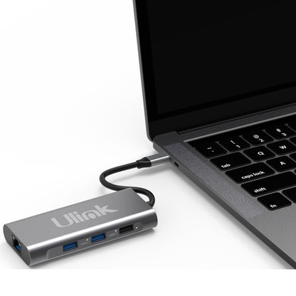 Adaptador Multipuerto USB C 8 en 1 Ulink Alta Calidad - adaptador multipuerto