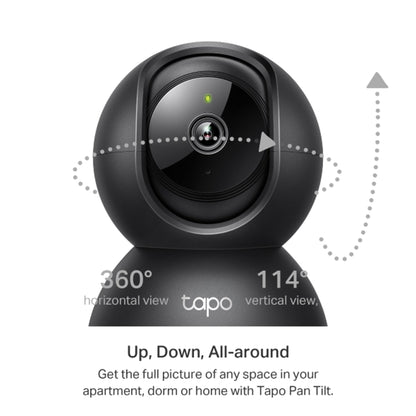 Camara de Seguridad Motorizada Wifi 3MP 2k Tapo C211 Negra - cámara vigilancia