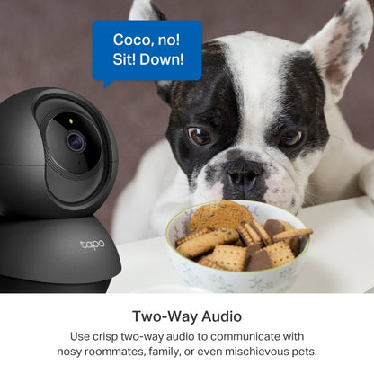 Camara de Seguridad Motorizada Wifi 3MP 2k Tapo C211 Negra