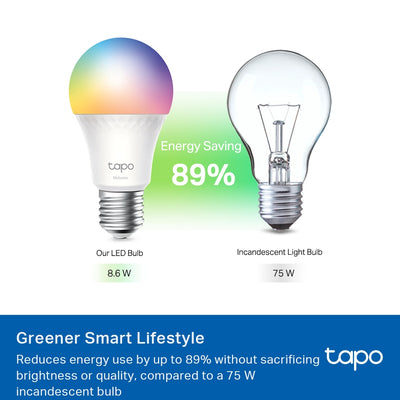 Ampolleta Inteligente TP-Link Tapo L535E WiFi Matter RGB