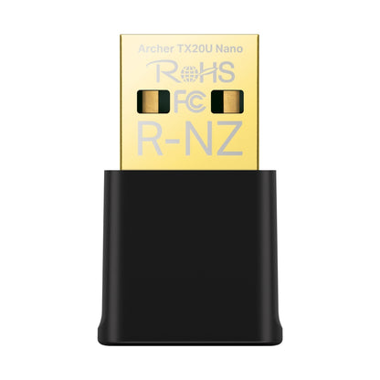 Imagen de Adaptador USB Inalambrico Wifi 6 Nano Archer TX20U AX1800