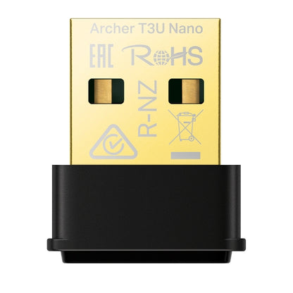 Imagen de Adaptador USB Nano WIFI Dual Band Archer T3U AC1300 Dispositivos