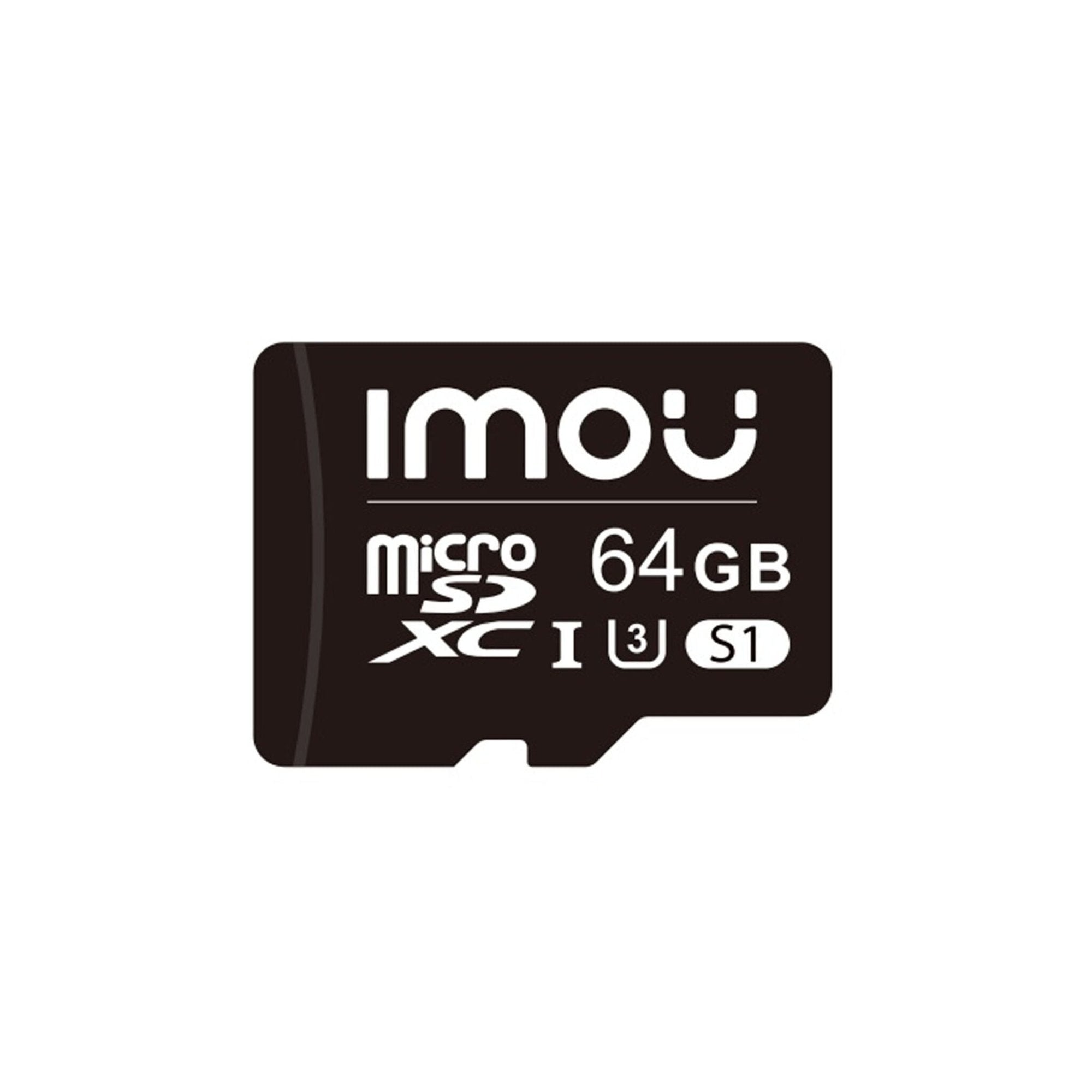 Tarjeta de Memoria MicroSD XC 64GB Imou Clase 10 ST2-64-S1 - Compra online en ItemsDigital.cl