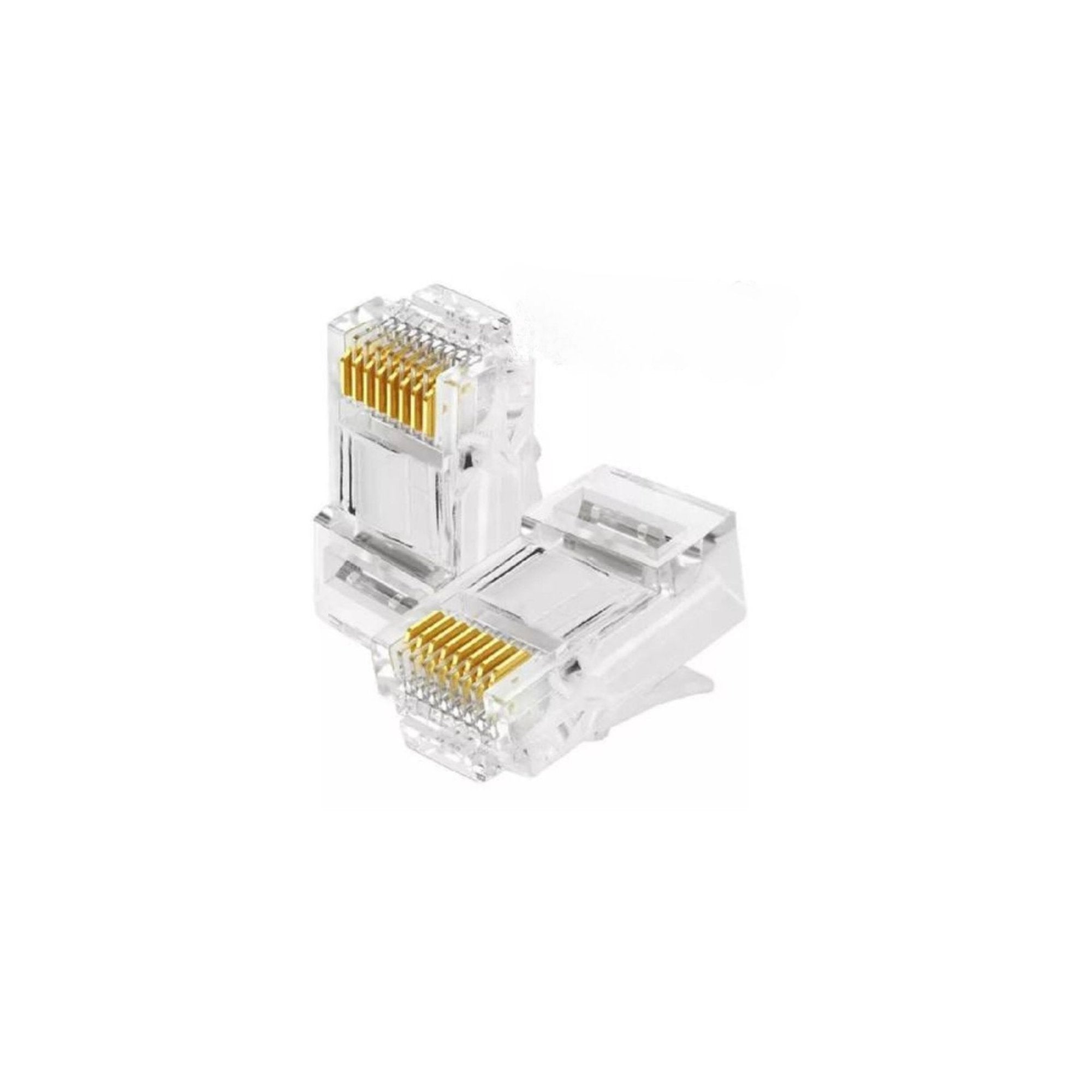 Conectores de Red Rj45 Cat5e 100 Unidades - nuestros conectores