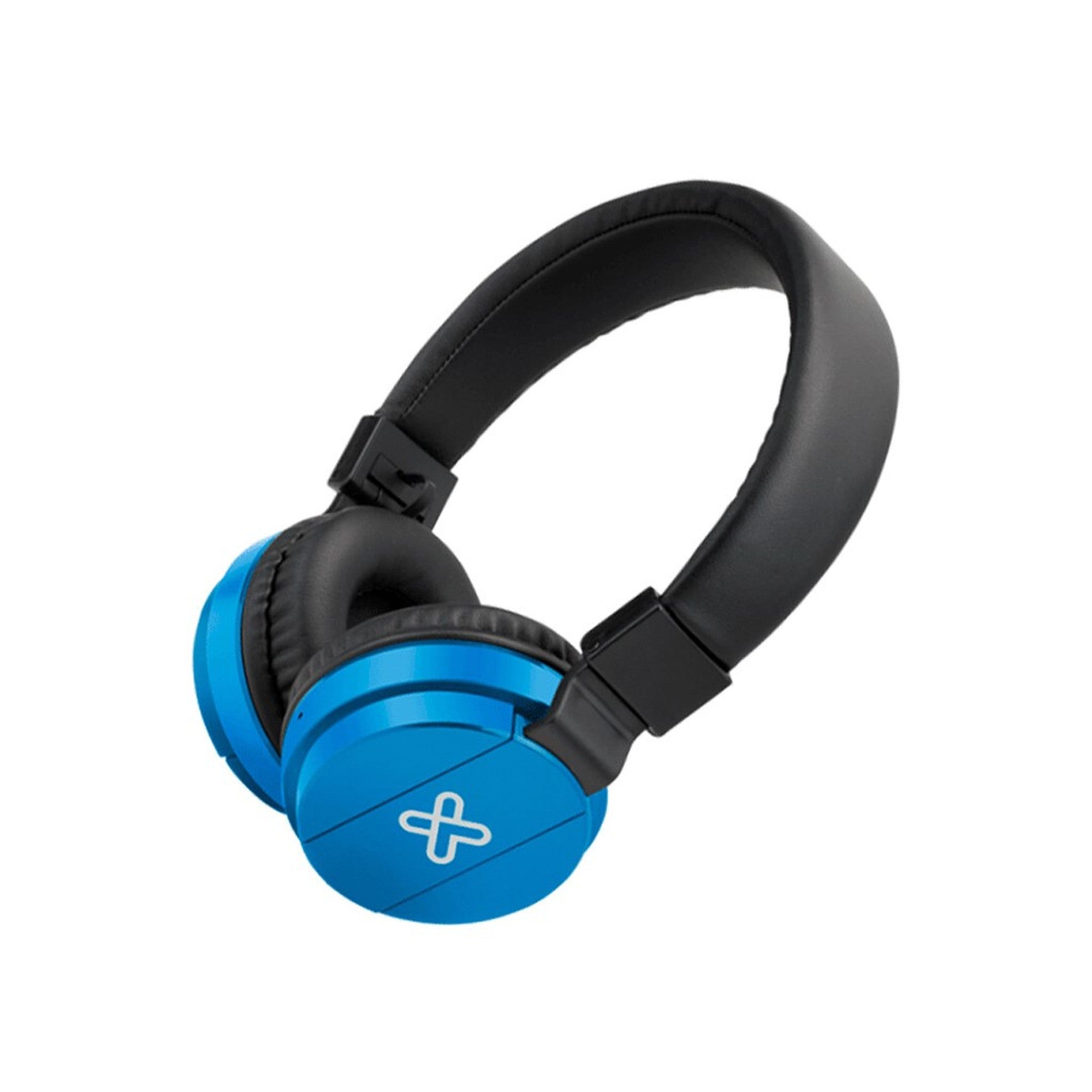 Audífonos Bluetooth Con Micrófono Klipx Fury Plegable Azul - modelo 620bl
